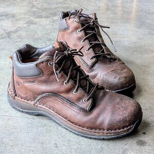 Red Wing Men's 6707 Brown Leather Safety Toe Ankle Boot Shoes size 10